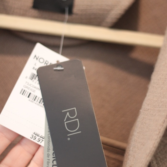 Textured Knit Shirt Jacket (RDI) - Picture 6 of 8